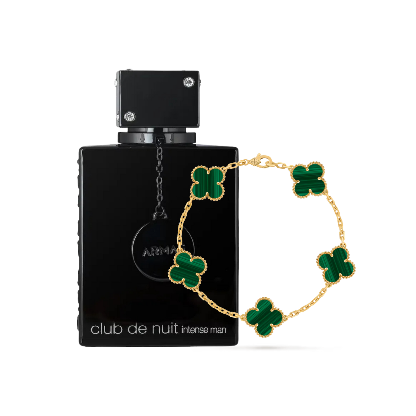 PERFUME CLUB THE NUIT INTENSE + PULSERA VAN CLEEF MALAQUITA