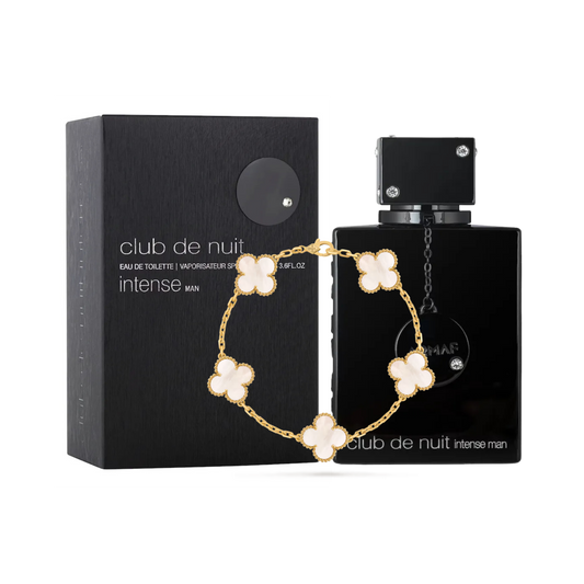 PERFUME CLUB THE NUIT INTENSE + PULSERA VAN CLEEF NÁCAR