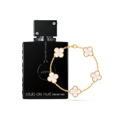 PERFUME CLUB THE NUIT INTENSE + PULSERA VAN CLEEF NÁCAR