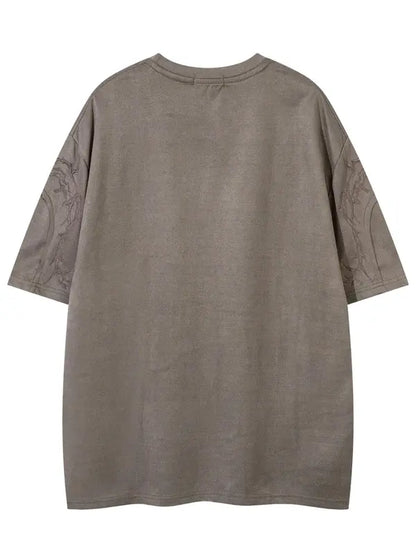 Tee "Blindaje Bélico" – Steel Grey