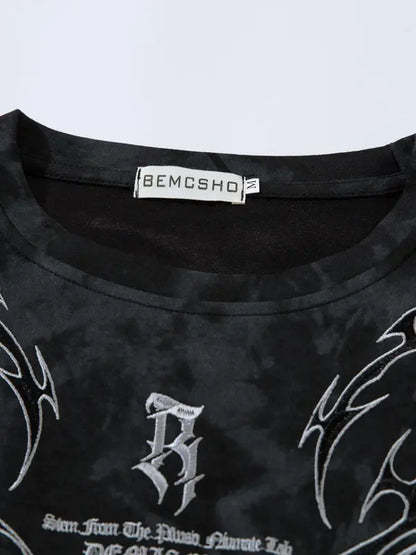 Tee "Reflejo Bélico" – Carbon Smoke