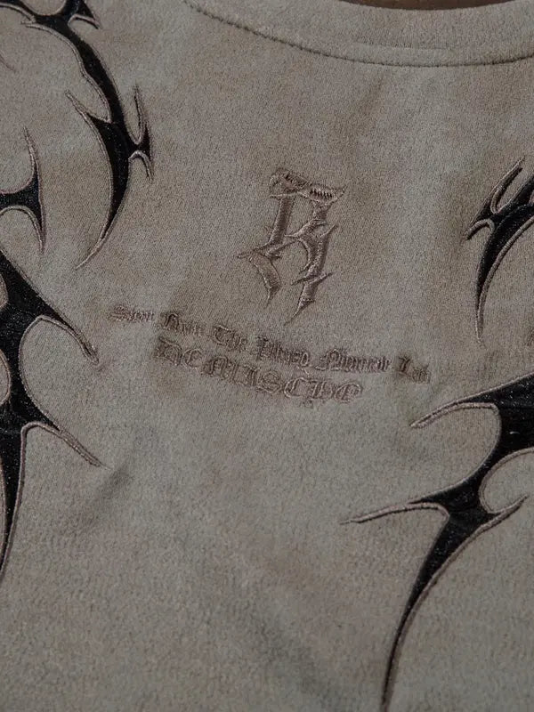 Tee "Reflejo Bélico" – Mocha Dust