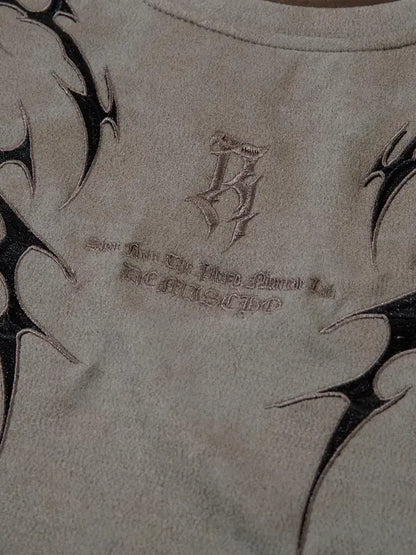 Tee "Reflejo Bélico" – Mocha Dust