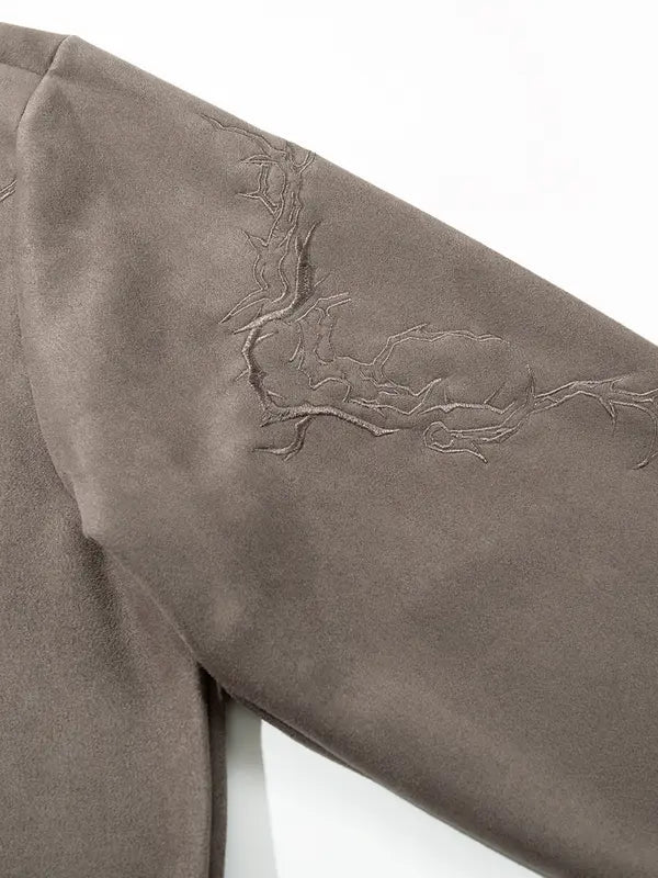 Hoodie "Blindaje Bélico" – Mocha Force