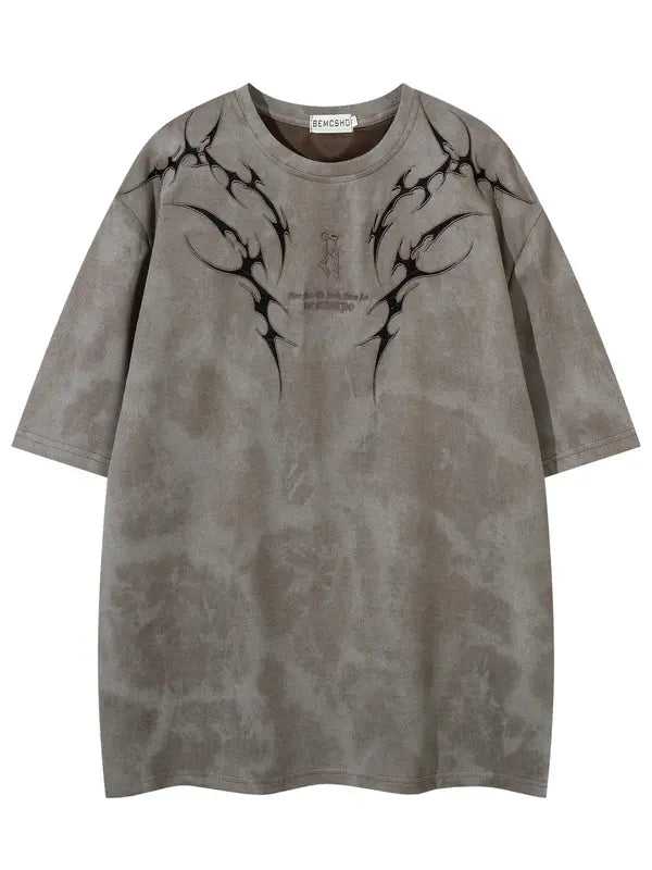 Tee "Reflejo Bélico" – Mocha Dust