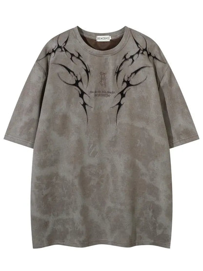 Tee "Reflejo Bélico" – Mocha Dust