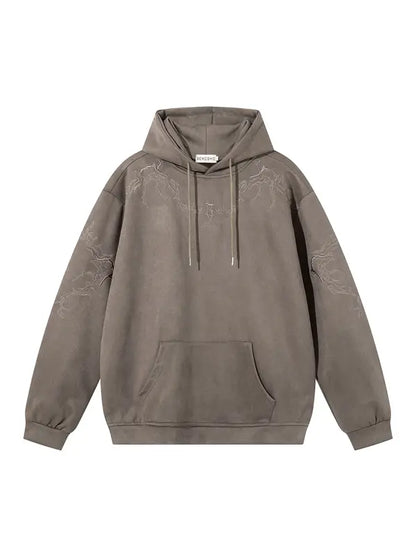 Hoodie "Blindaje Bélico" – Mocha Force