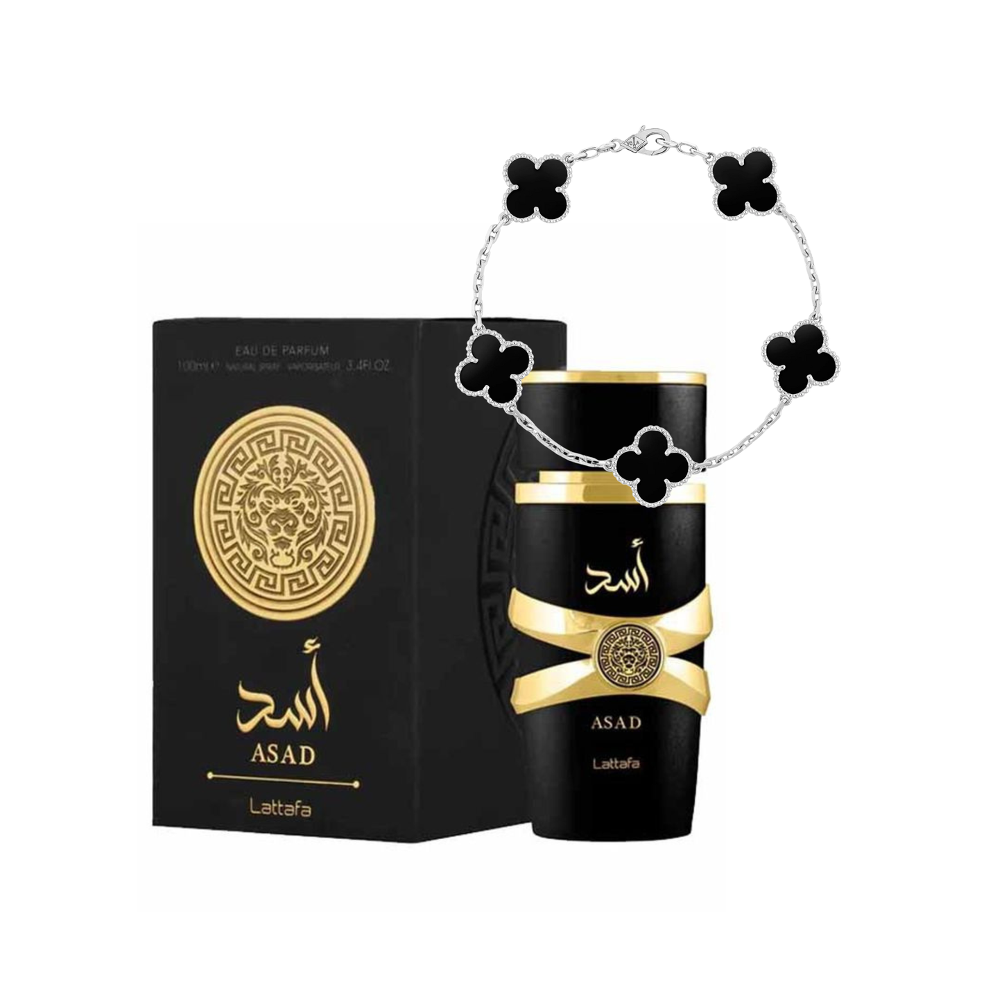 Obsidian Steel Clover Set