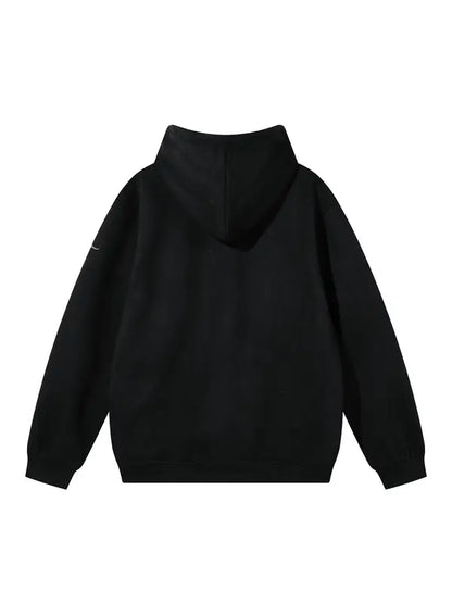 Hoodie "Blindaje Bélico" – Midnight Chrome