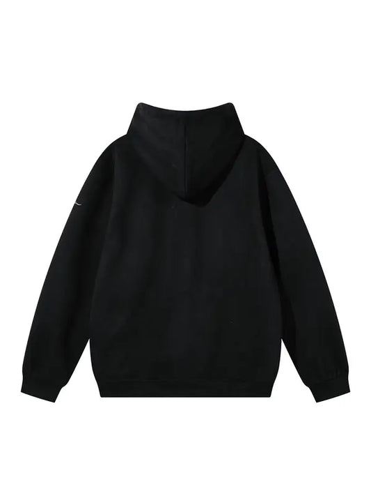Hoodie "Blindaje Bélico" – Midnight Chrome