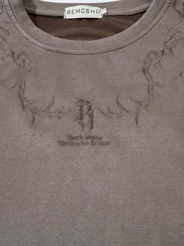 Tee "Blindaje Bélico" – Steel Grey